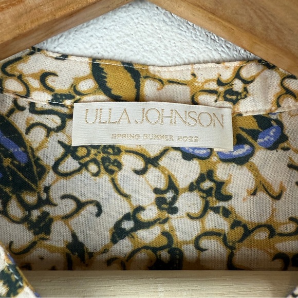 Ulla Johnson Agadir Floral Swim Coverup Dress Size Small - Picture 10 of 11